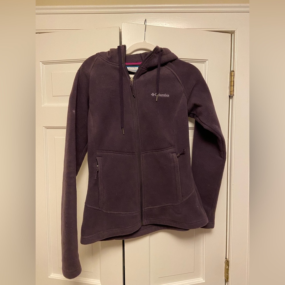 Columbia Purple Fleece Jacket